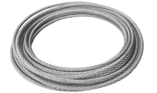 OCEĽOVÉ LANO FI 10,0 POZINKOVANÉ 100CM 1M