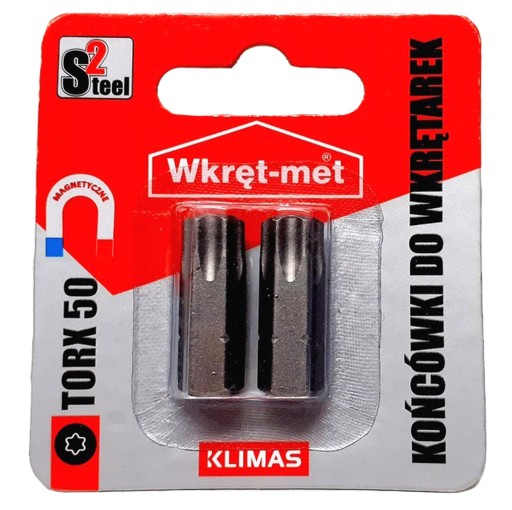 Skrutkovacie bity TORX TX 50 - 2 ks.