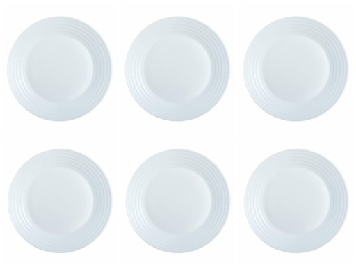 Dezertný tanier 19 cm biely HARENA LUMINARC