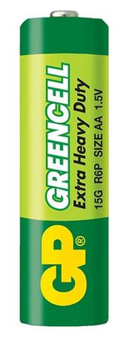 Batérie GP GREENCELL Extra Heavy Duty 1,5V AA R6P 4 kusy