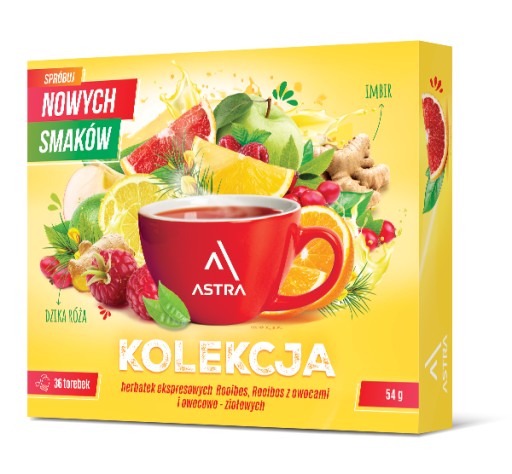 Kolekcia rooibos a ovocných a bylinkových čajov