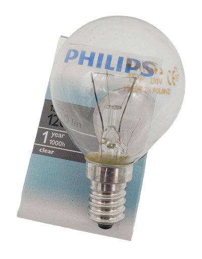 Štandardná žiarovka 15W E14 120lm 2700K PHILIPS