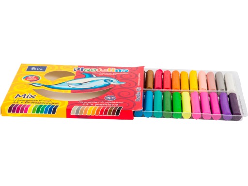 TETIS PLASTICINE 24 FARIEB