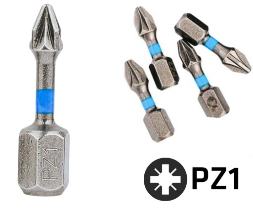 Nárazový bit PiranhaCut Bit PZ1 25mm