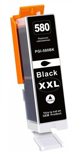 PGI-580 PGI580 XL ATRAMENT PRE CANON PIXMA TS6300 TS6350 TS6351 TS8100 ČIERNA