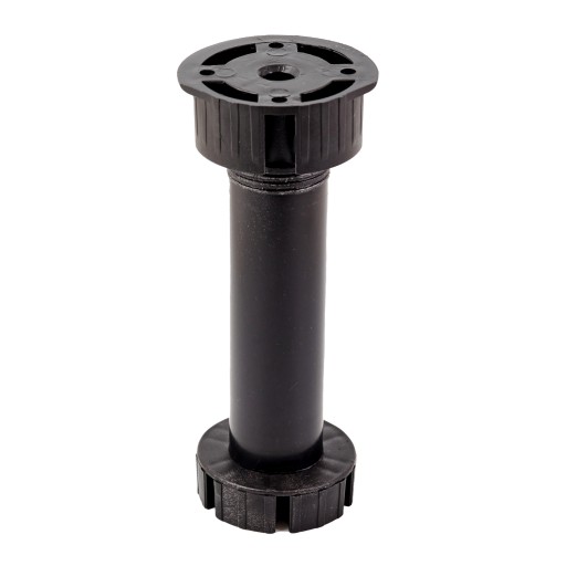 4 x ČIERNA NOŽKY KUCHYNSKÉHO NÁBYTKU V 150 MM