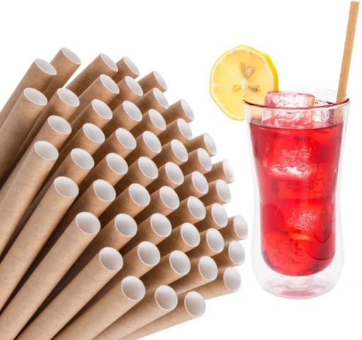 KRAFT PAPIEROVÝ SHAKE ŠMAMKY NA PITIE, RÚRA, 250 ks
