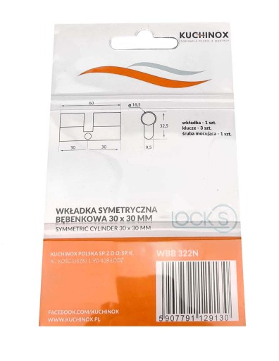 KUCHINOX VLOŽKA 30/30 NIKEL AKCIA