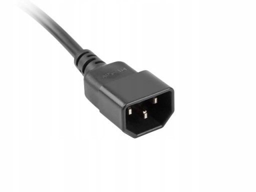 PREdlžovacia lišta LANBERG 1M UPS 5X 230V PL ČIERNA