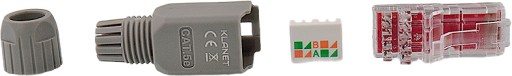 ZÁSTRČKA, RJ45 UTP ZÁSTRČKA, CAT.5E, BEZ NÁSTROJA, SKRUTOVANÁ