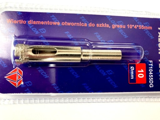 DIAMANTOVÁ OTVOROVÁ PÍLA 10 MM NA SKLENÉ POLITICKÉ OBKLADY