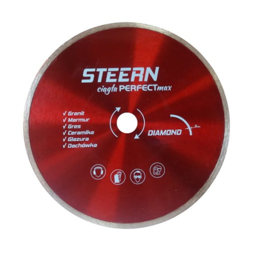 STEERN DIAMANTOVÝ DISK HLADKÝ 125x22,23 mm