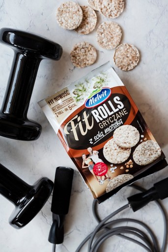 Melvit Fit Rolls pohánková s morskou soľou 60 g
