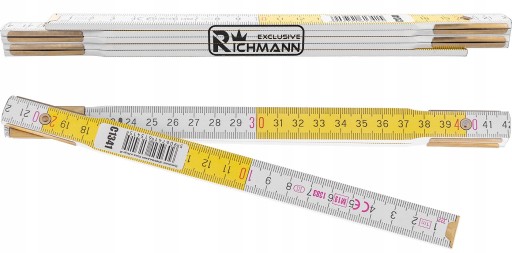 RICHMANN C1341 Skladací drevený miera 1m 16mm
