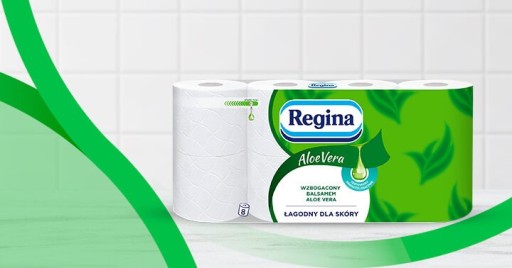 Toaletný papier Regina Aloe Vera - 8 roliek