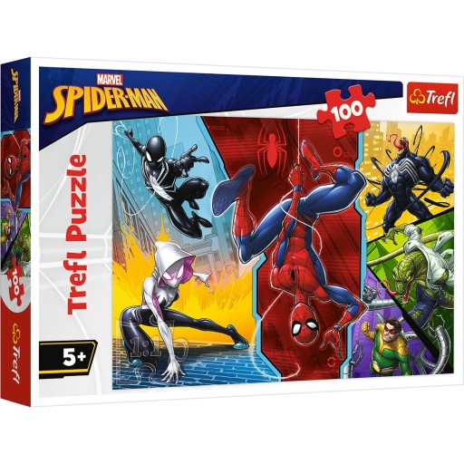 Puzzle 100 Marvel Spiderman Trefl 16347