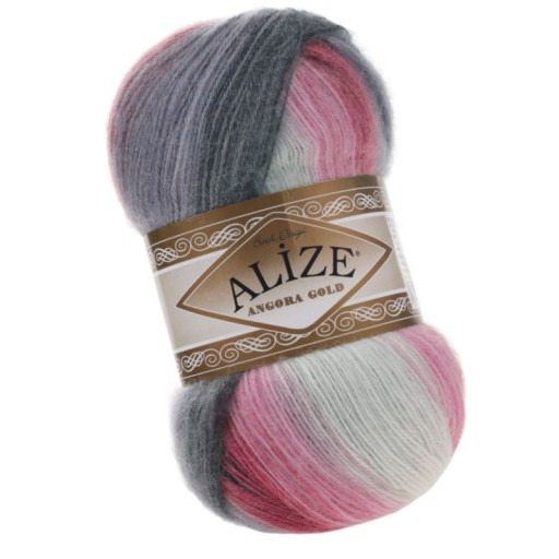 Batiková priadza Angora Gold - 1602 Alize