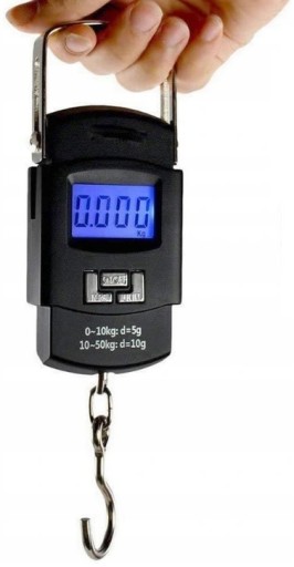 DIGITÁLNA ELEKTRONICKÁ HÁČKOVÁ VÁHA 50 kg