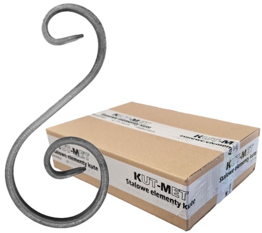 KOVANÉ PRVKY BALUSTRÁDY BRÁNY PLOTY PRVOK S 230 MM TYČ PLOCHÁ 12X6
