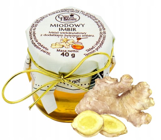 Multikvetový med s čerstvým zázvorom 40g Čas na čaj