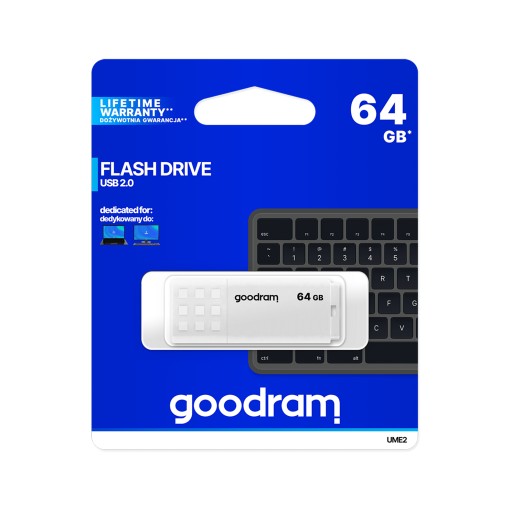 Pamäť Goodram USB 2.0 64GB biela