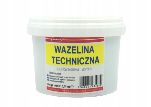 Technická vazelína bez obsahu kyselín 500g