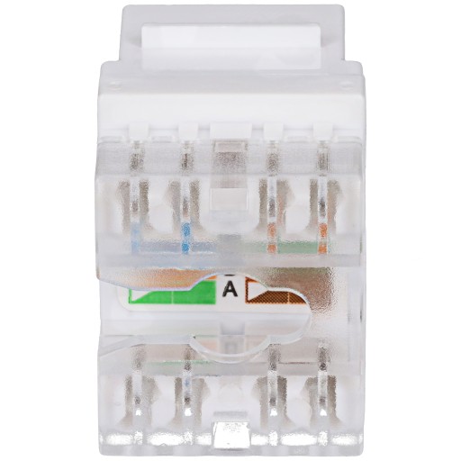 Keystone Modul RJ-45 LAN zásuvka CAT.5E biela