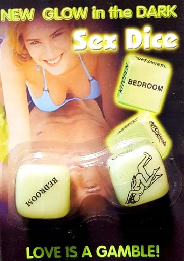 EROTICKÁ PREDHRADA KOCKY LÁSKA POZÍCIE KAMASUTRA ŽIARI V TME