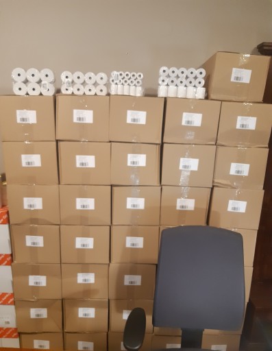 TEPELNÁ ROLEČKA 57 X 20 NA TERMINÁL a PRÍJEM HOTOVOSTI