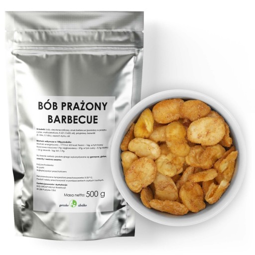 Pečené fazuľové grilované chrumkavé snacky 500g