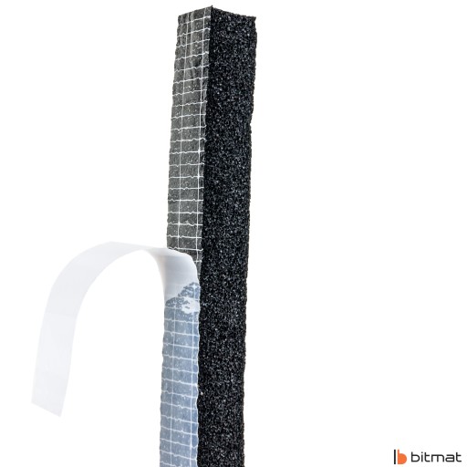 SAMOLEPIACIE TESNENIE NA DVERE, OKNÁ, BRÁNU, GUMU, PENOVÉ gumy, 13 mm, 1 m