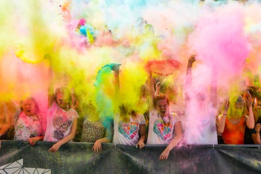 Holi colours práškový prášok Festival of Colors RUDY UV bezpečný umývateľný