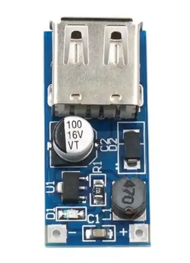 ZVÝŠENÝ MENIČ NAPÄTIA 0,9-5V-->5V 0,6A USB