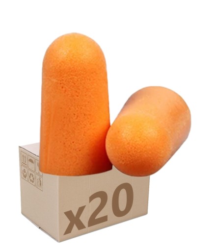 Zátkové chrániče sluchu NOISE STOPS Zátkové chrániče sluchu !SNR 36 dB! x20