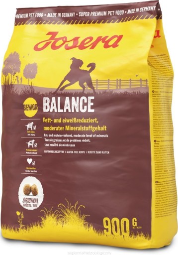Josera Dog 900g Balance pre psov s nadváhou