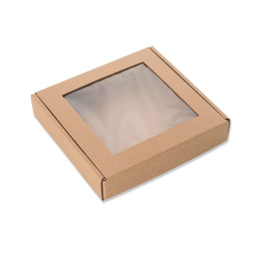 Dekoračná krabička s OKNOM 200x200x100mm Darčekové balenie