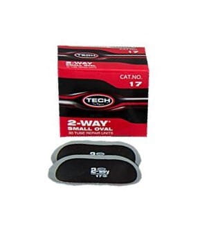 Trubkové záplaty Tech T17 65x40mm