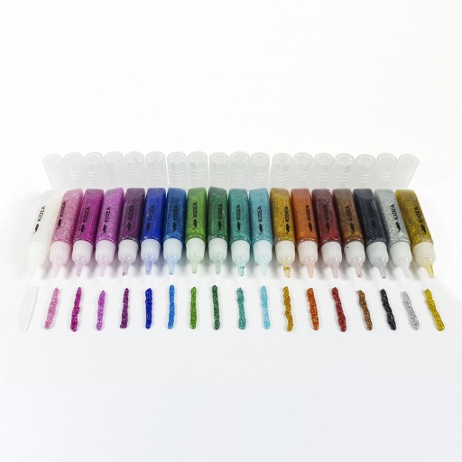GLITTER GLITTER 18 FARIEB 6ML KIDEA DERFORM GLITTER