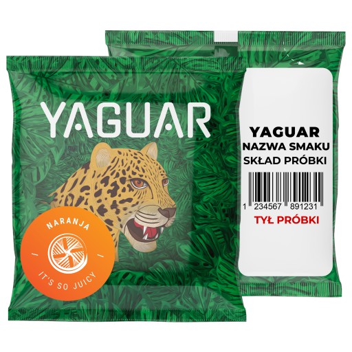 Yerba Mate Yaguar Naranja Orange vzorka 50g