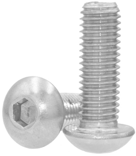 GUĽOVÁ SKRUTKA M5x12 NEREZ IMBUS 7380 A2 20 ks