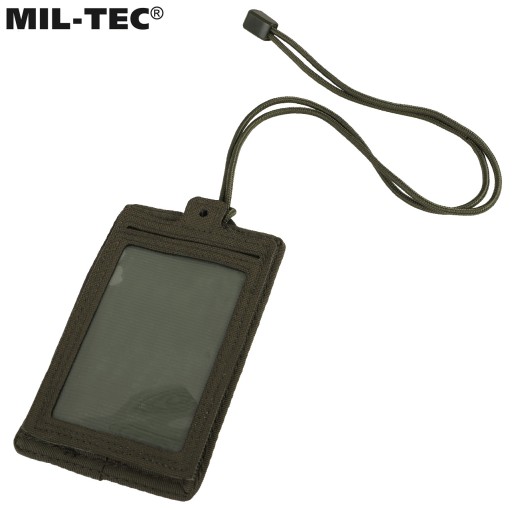 CASE Kryt dokumentu ID MIL-TEC OLIVE