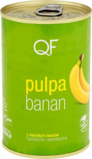 Banánová dužina QF 450 g Banán do dezertov