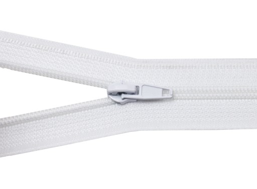 Zips 80 cm špirálový. Biela #5