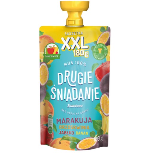 Peach Marakuja Mousse 180 g Dawtona
