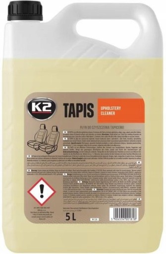 K2 TAPIS 5L PRÍPRAVOK NA UMÝVANIE A ČISTENIE ČALÚNENIA