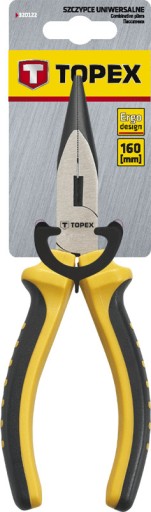 TOPEX Predĺžené kliešte rovné 160 mm32D101