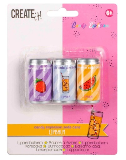 VYTVORTE SI SET 3 VOŇAVÝCH výživných CANDY BALZMOV NA PERY