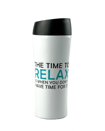 82884 Happy /Relax/ termohrnček 400 ml AMBITION
