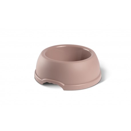 Plastová miska pre psov a mačky XS, 0,25L, béžová, priem 15 cm,