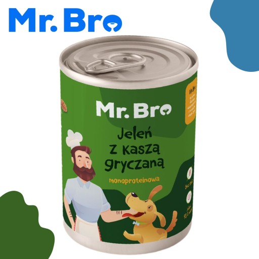 Pán. Bro Jeleń 93% 400g Monoproteín